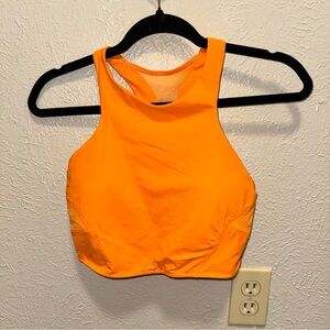 Lululemon bright orange bra